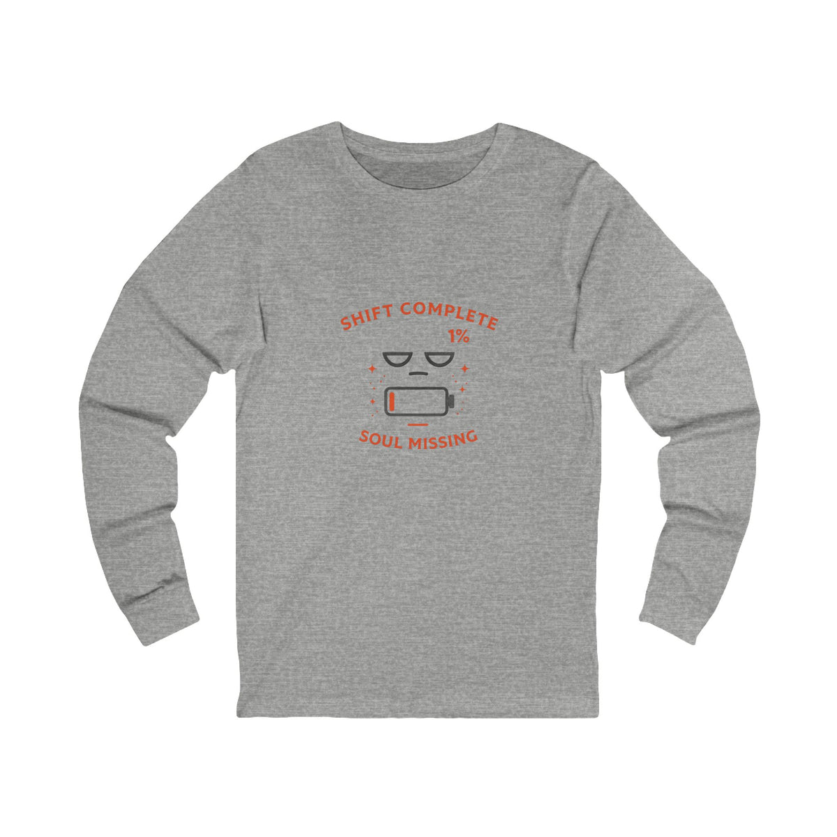 Factory Reset Needed Long Sleeve Shirt — Tech Burnout Tee