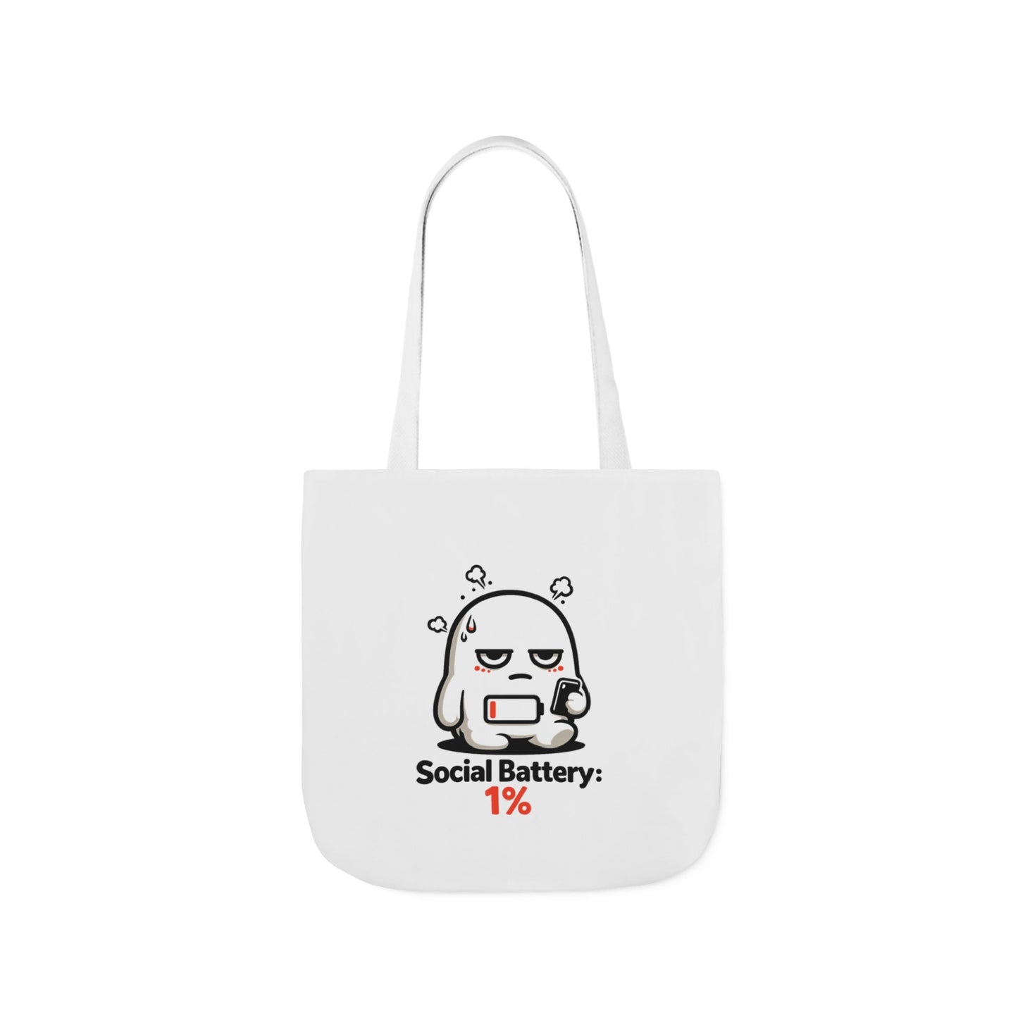 1% — Canvas Tote Bag