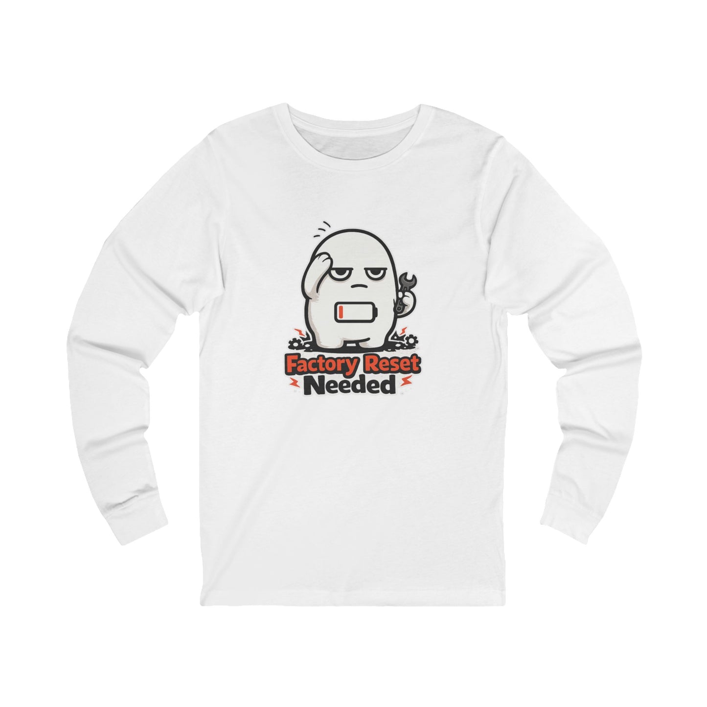 Checked Out — Long Sleeve Tee