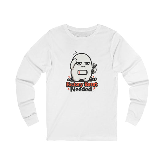 Checked Out — Long Sleeve Tee