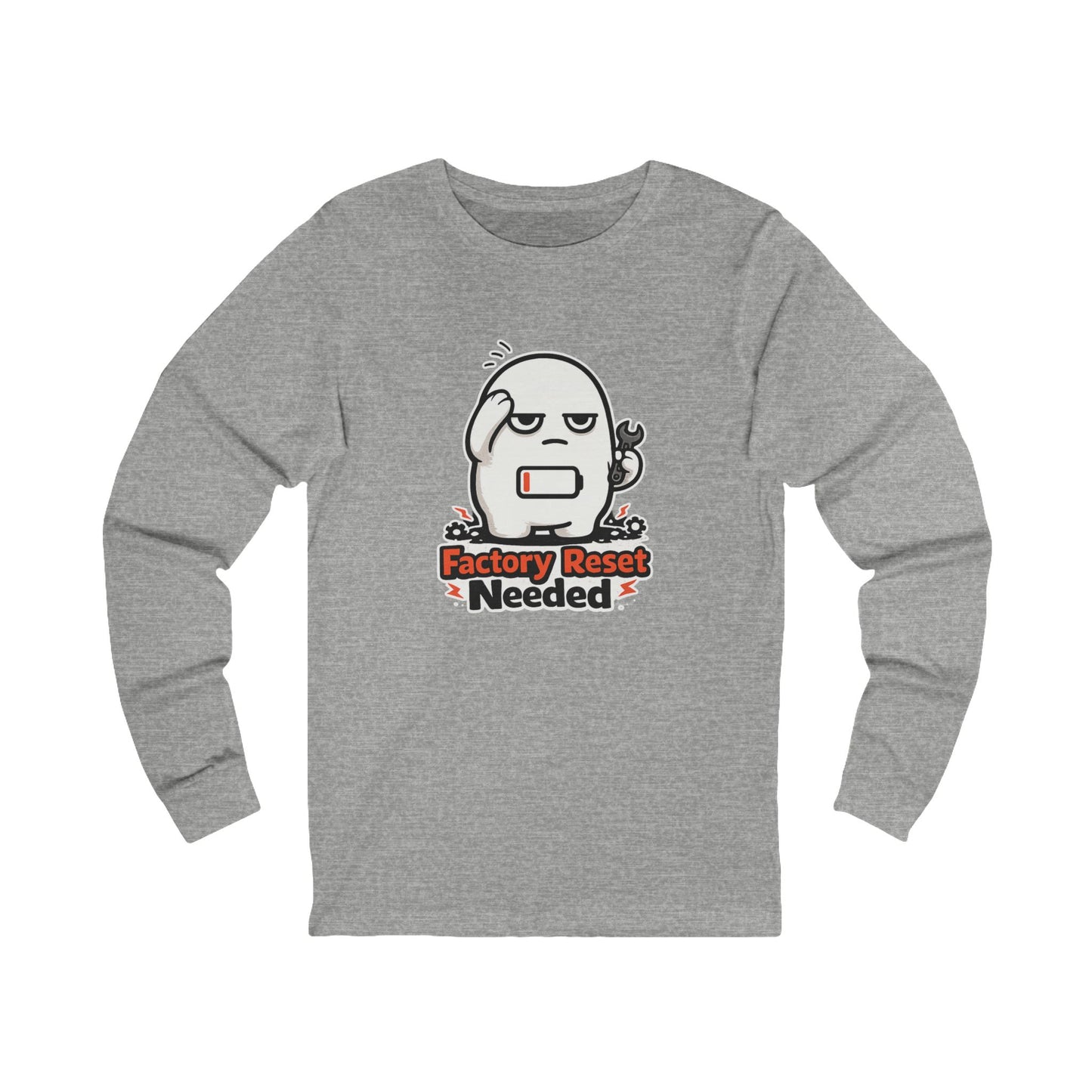Checked Out — Long Sleeve Tee