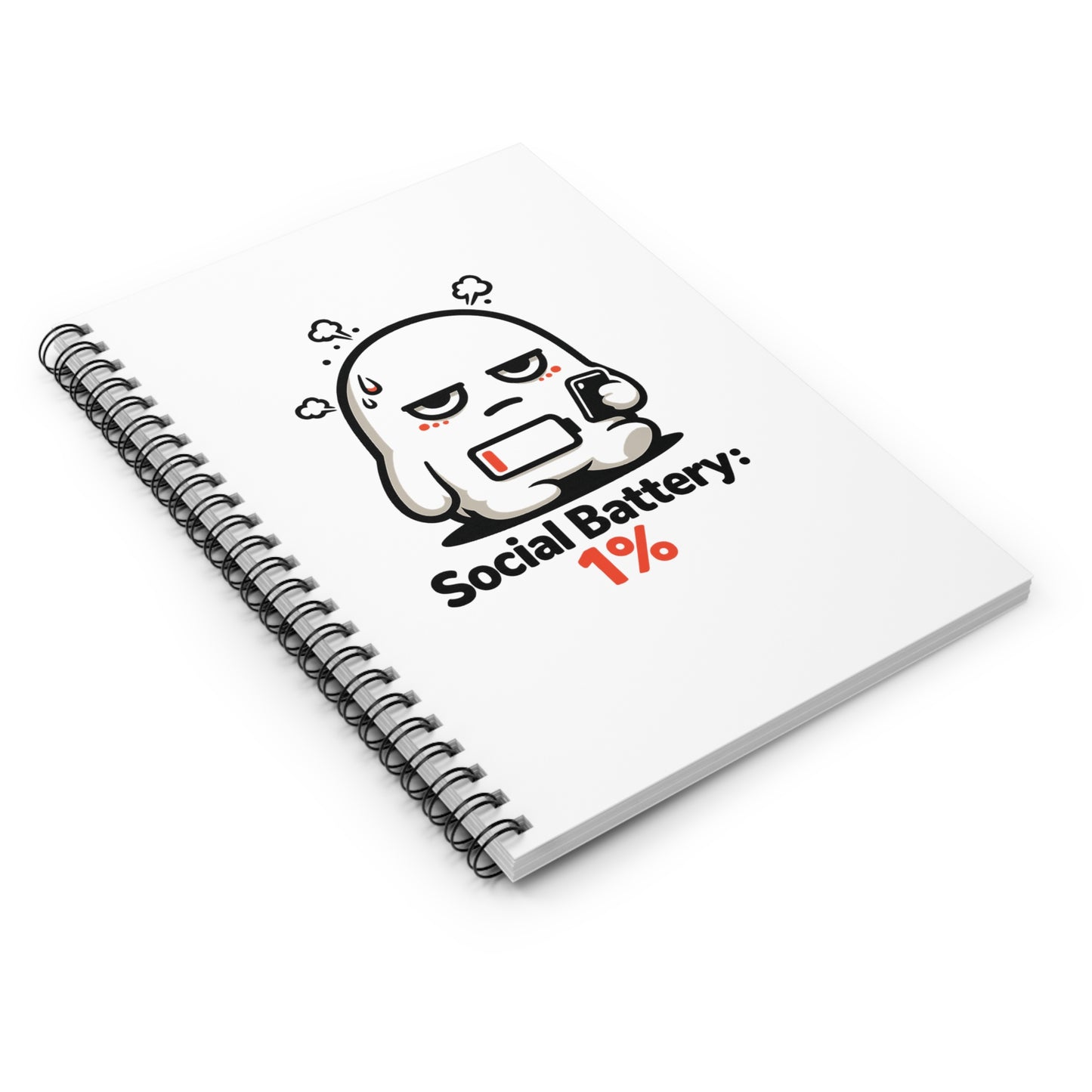1% — Spiral Notebook