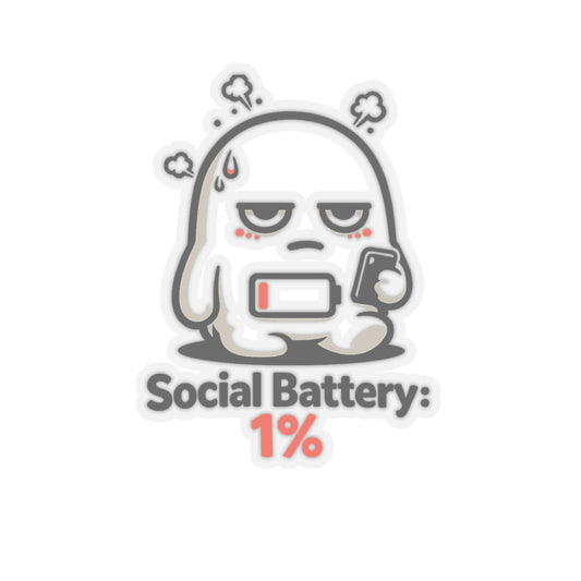 1% — Kiss-Cut Sticker