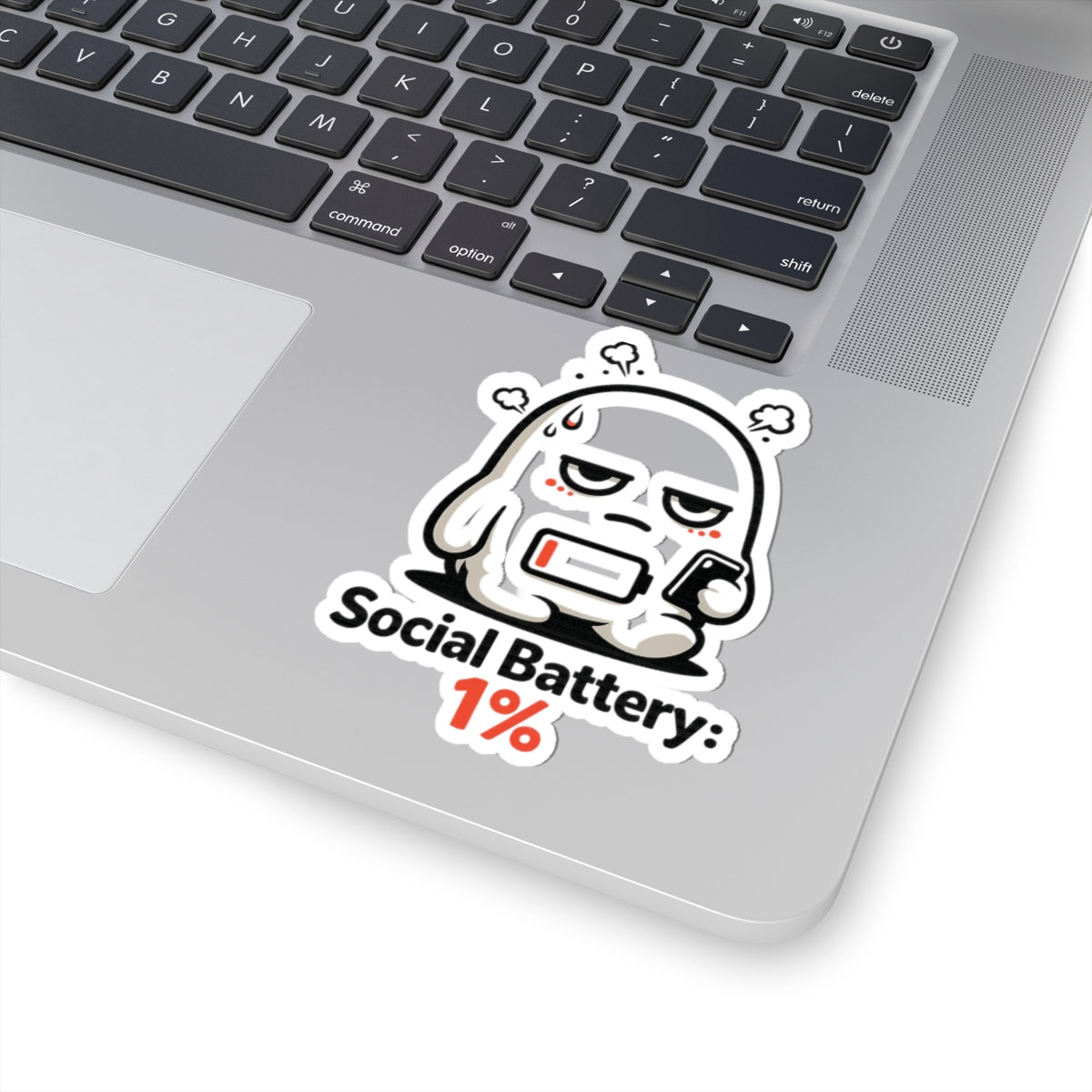 1% — Kiss-Cut Sticker