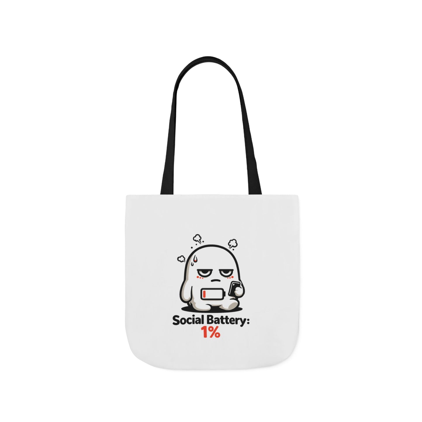 1% — Canvas Tote Bag