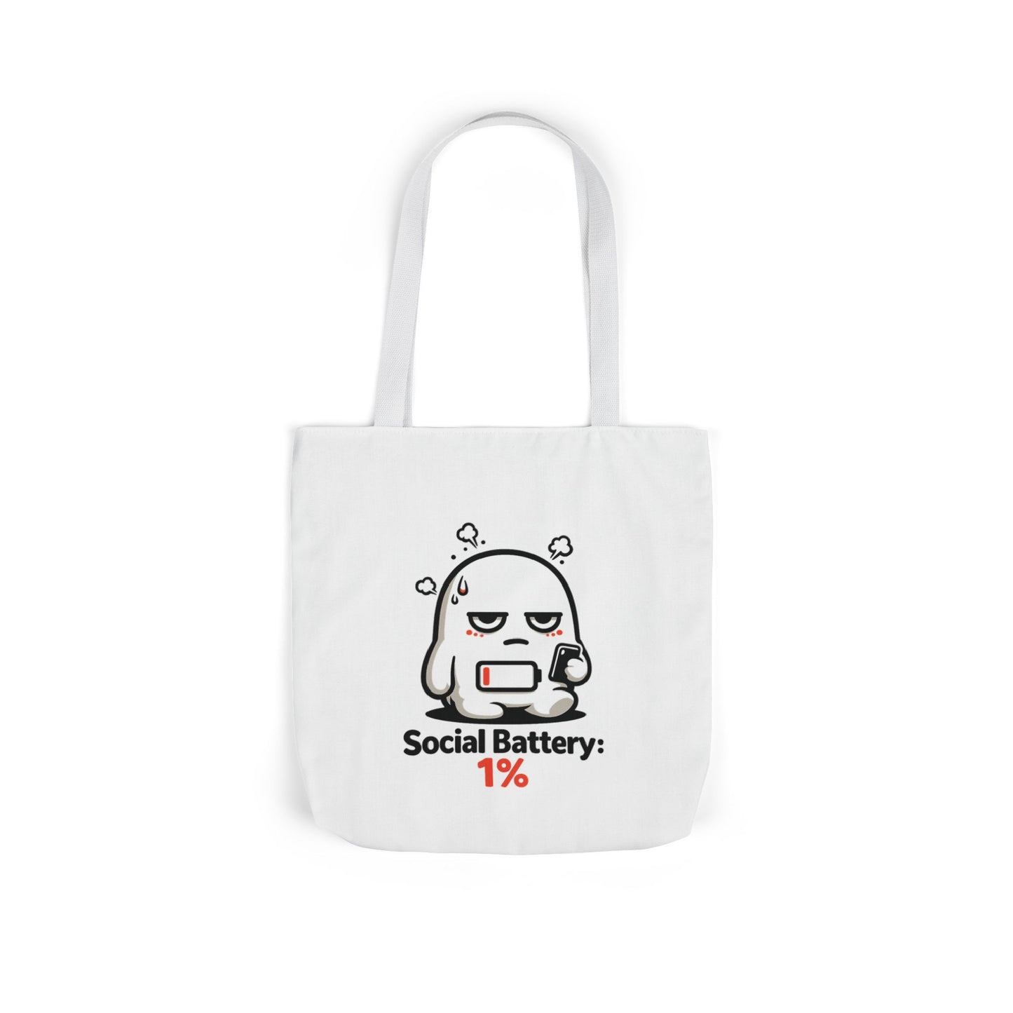 1% — Canvas Tote Bag