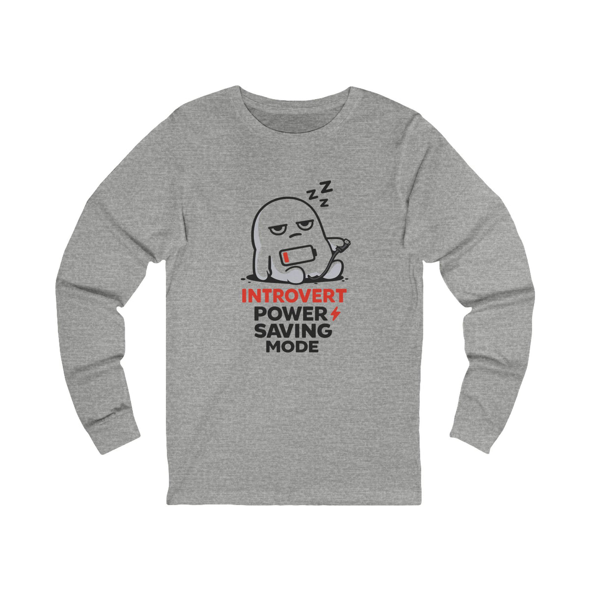 Overtime Mode Activated Long Sleeve — Funny Work Burnout Shirt
