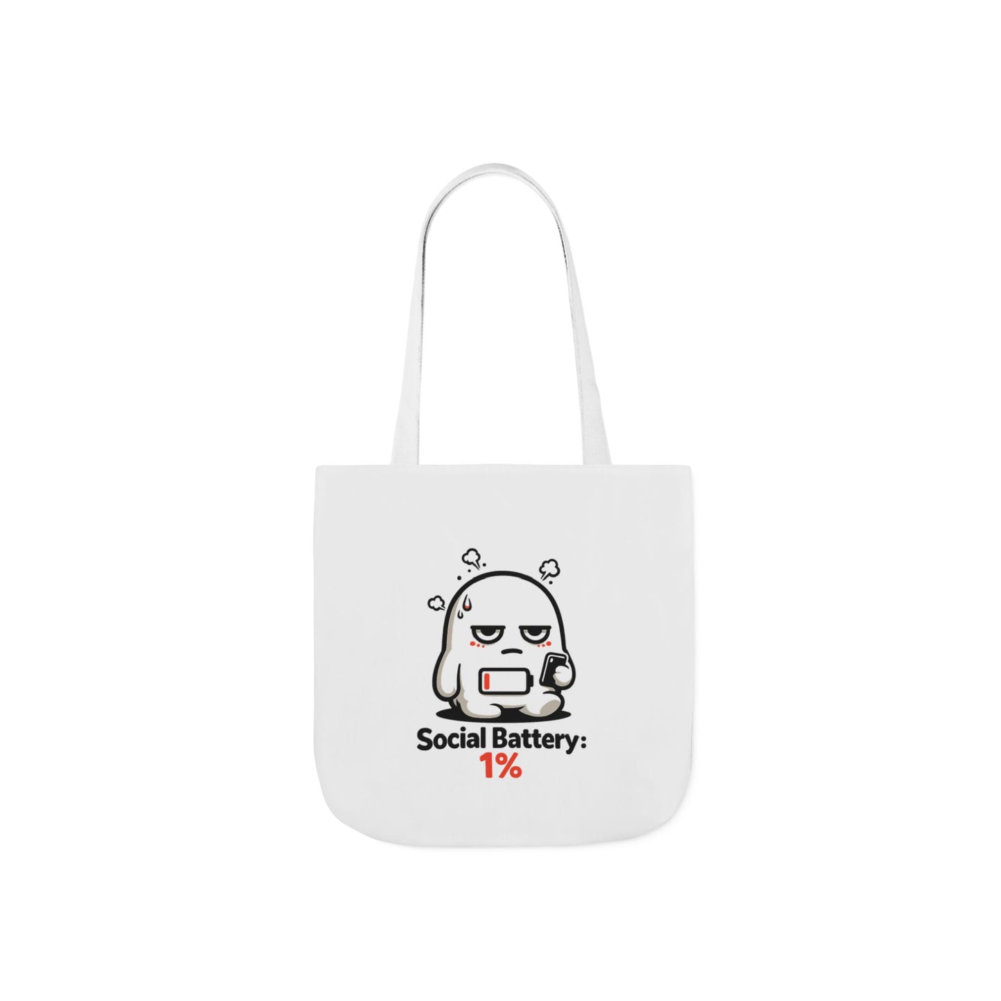 1% — Canvas Tote Bag