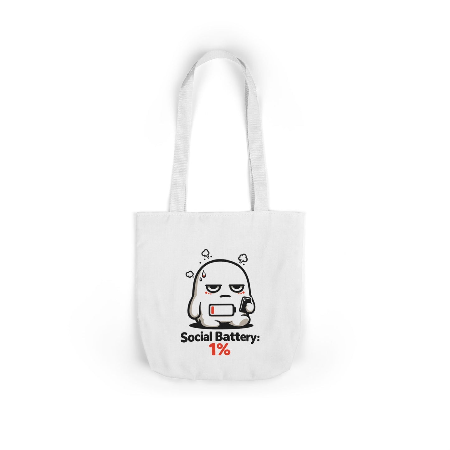 1% — Canvas Tote Bag
