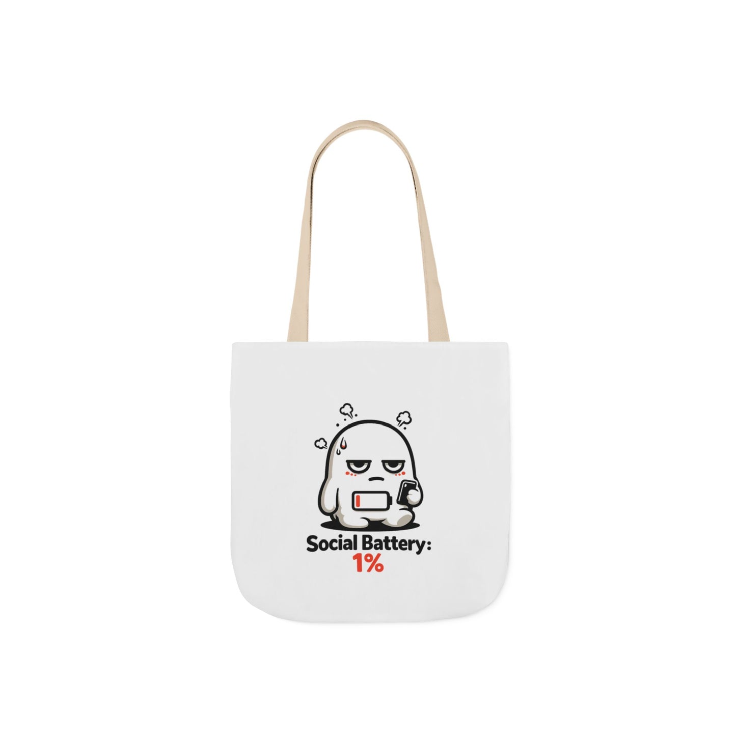 1% — Canvas Tote Bag