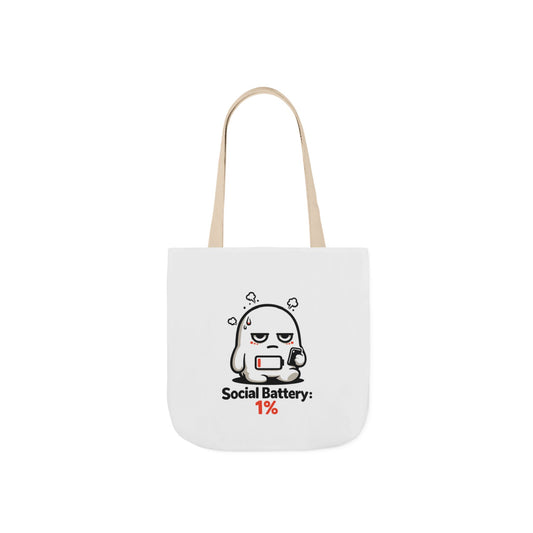 1% — Canvas Tote Bag