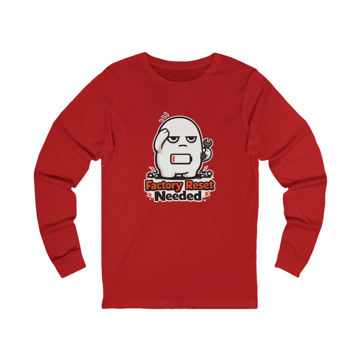 Checked Out — Long Sleeve Tee