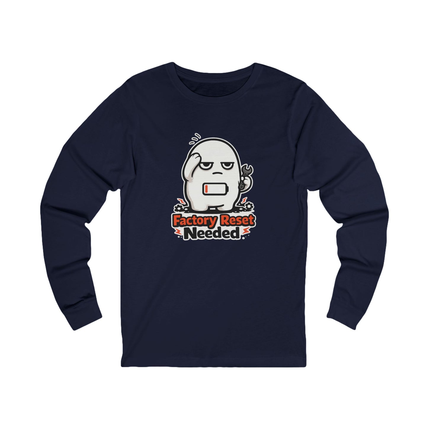 Checked Out — Long Sleeve Tee