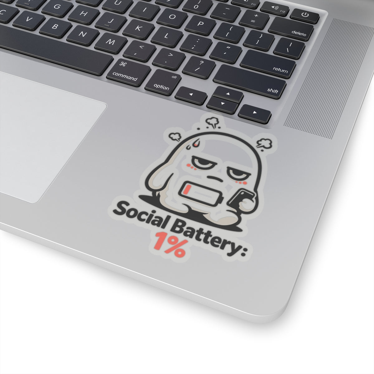 1% — Kiss-Cut Sticker