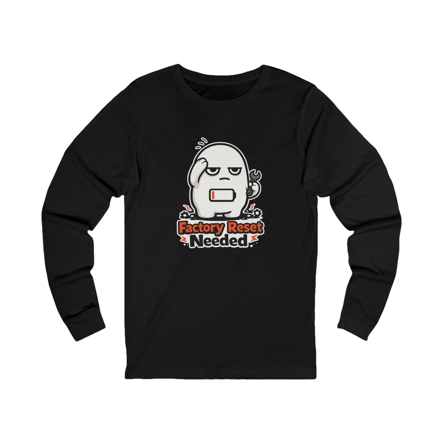 Checked Out — Long Sleeve Tee