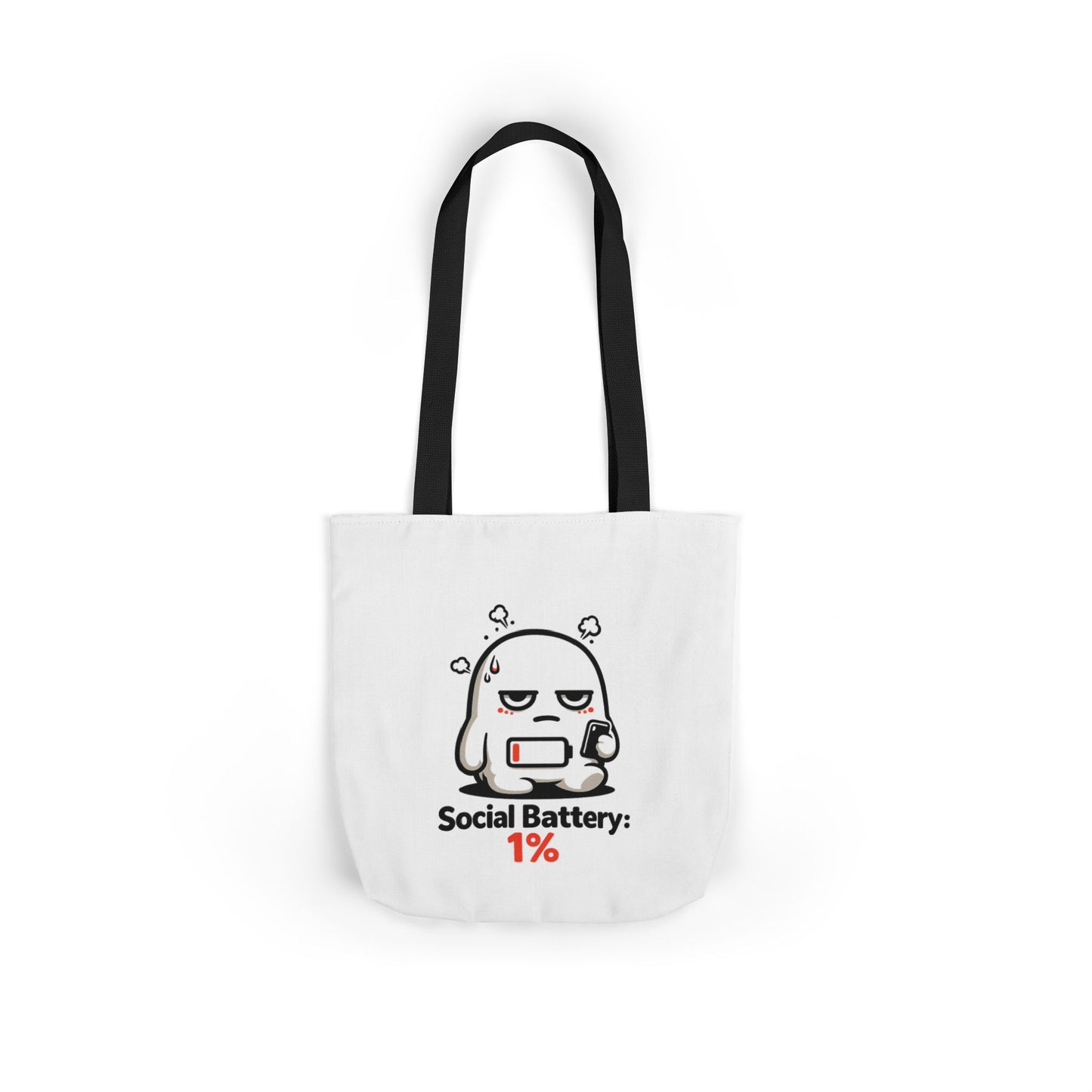 1% — Canvas Tote Bag