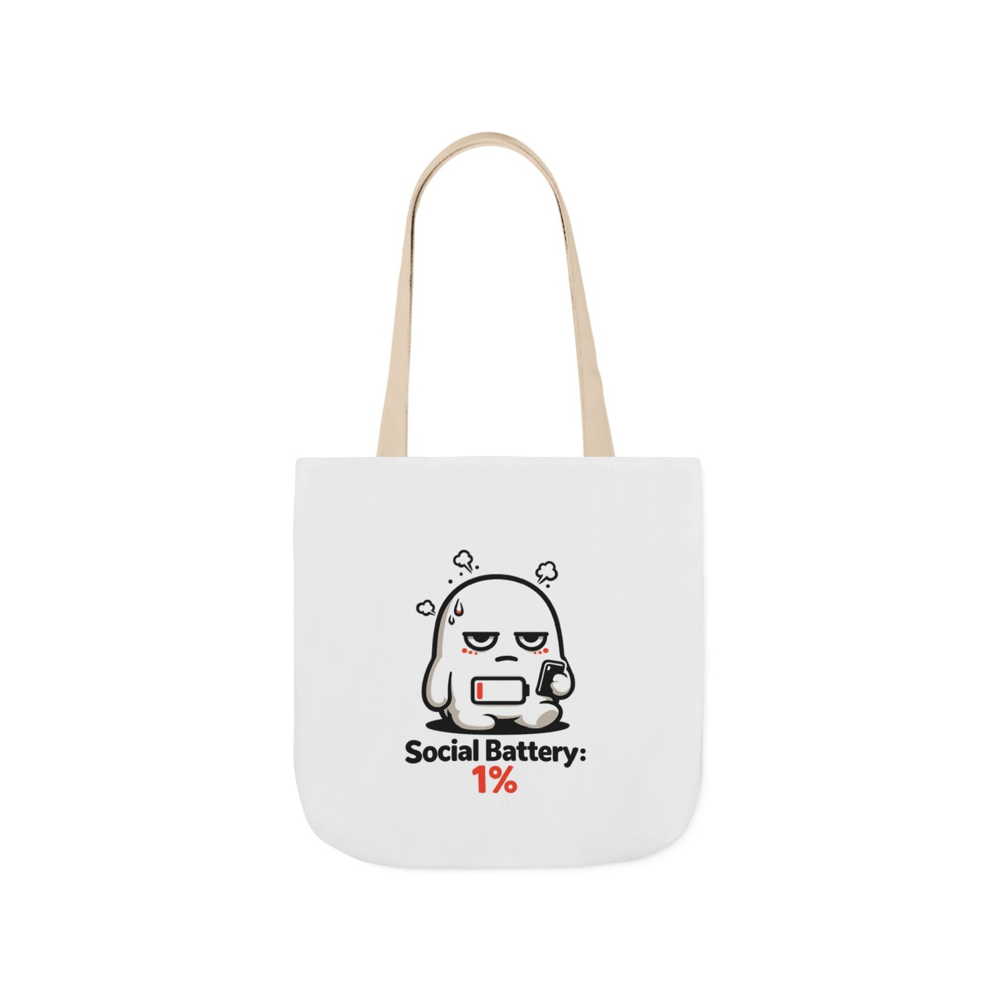 1% — Canvas Tote Bag