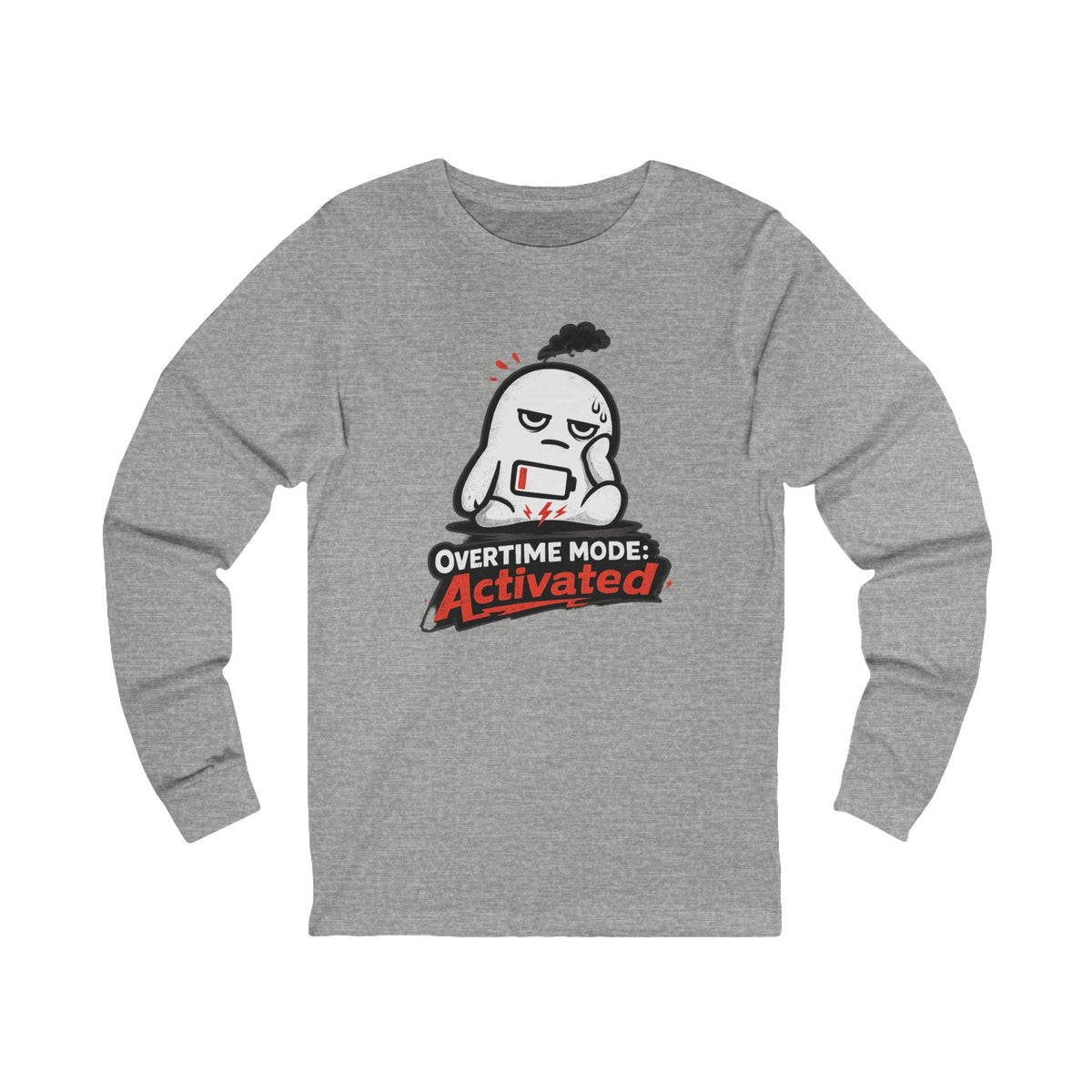 Introvert Power Saving Mode Long Sleeve — Funny Introvert Gift