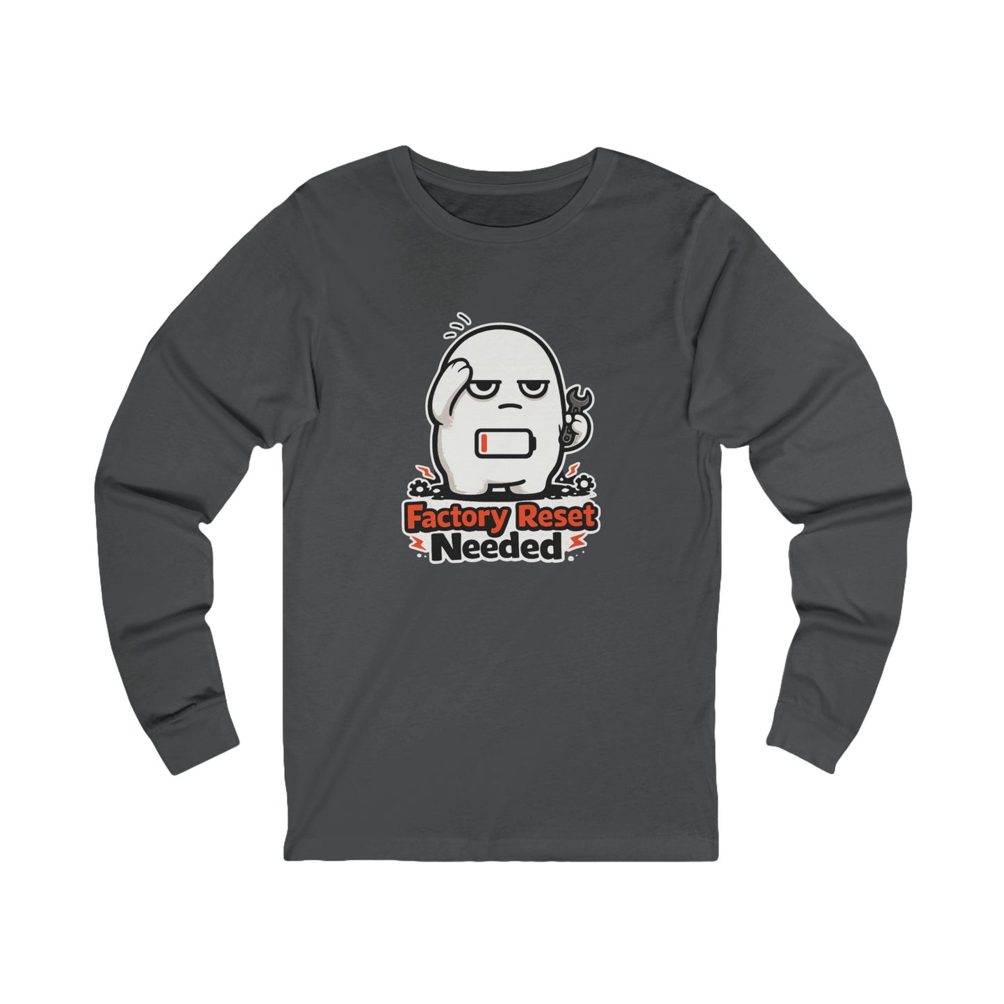 Checked Out — Long Sleeve Tee