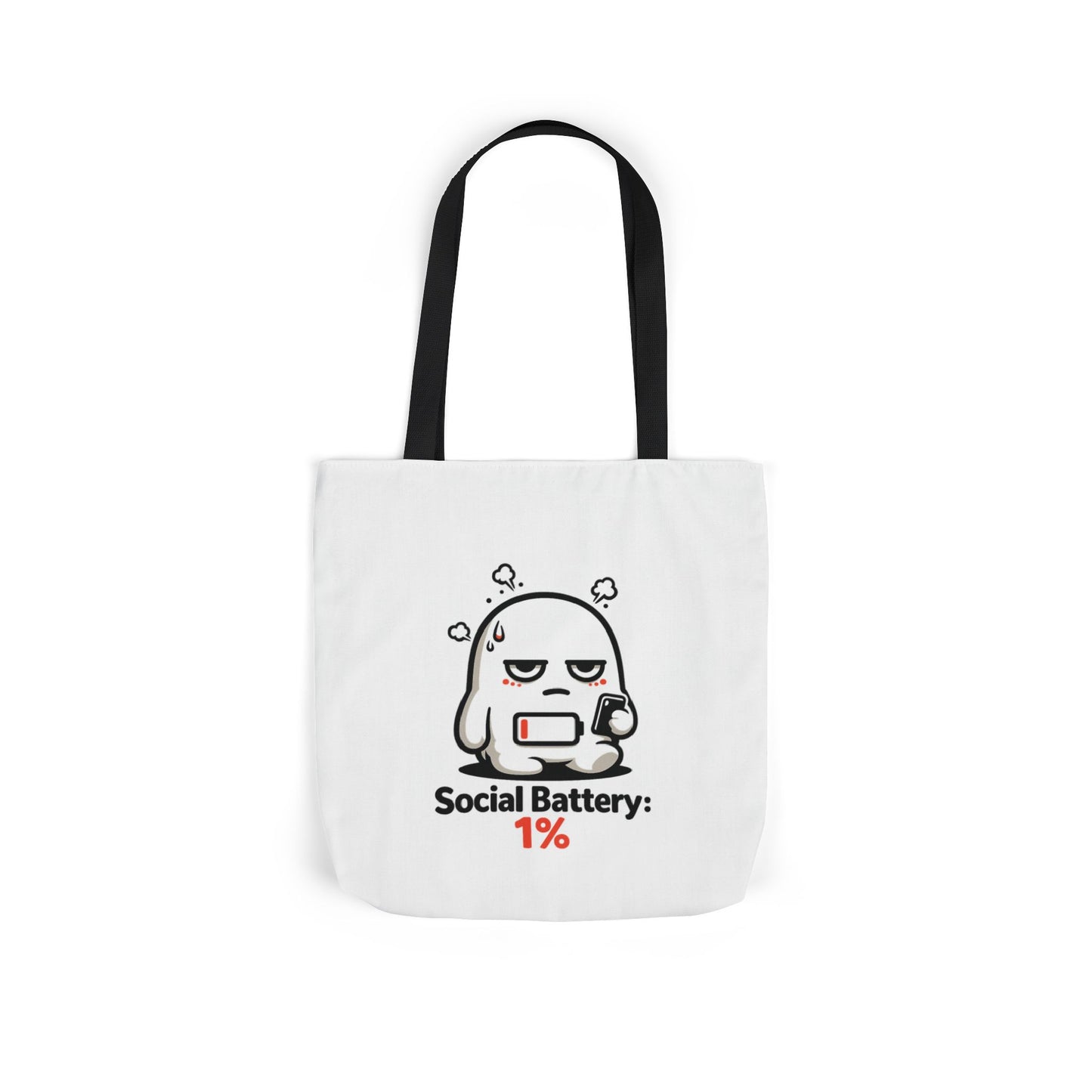 1% — Canvas Tote Bag