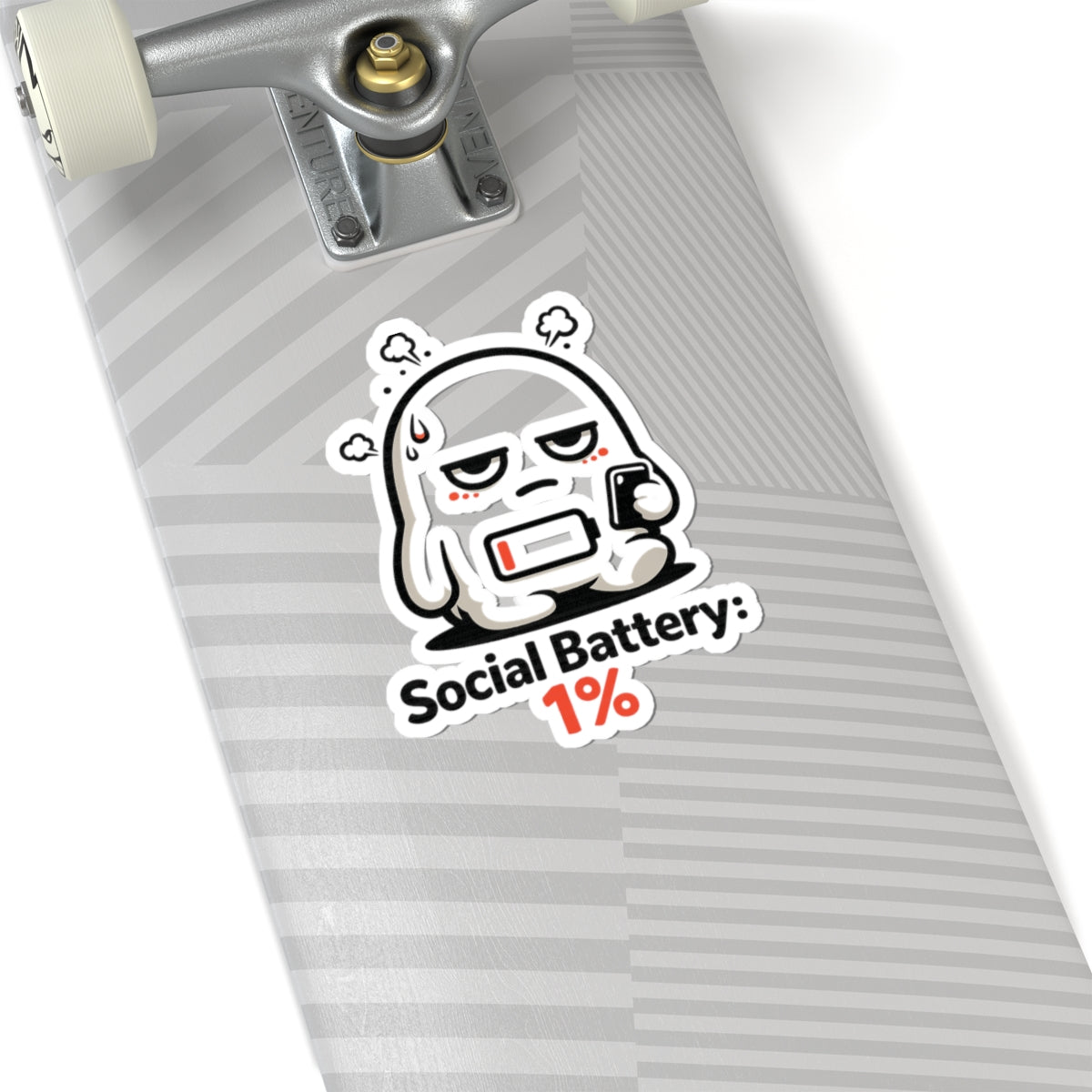 1% — Kiss-Cut Sticker
