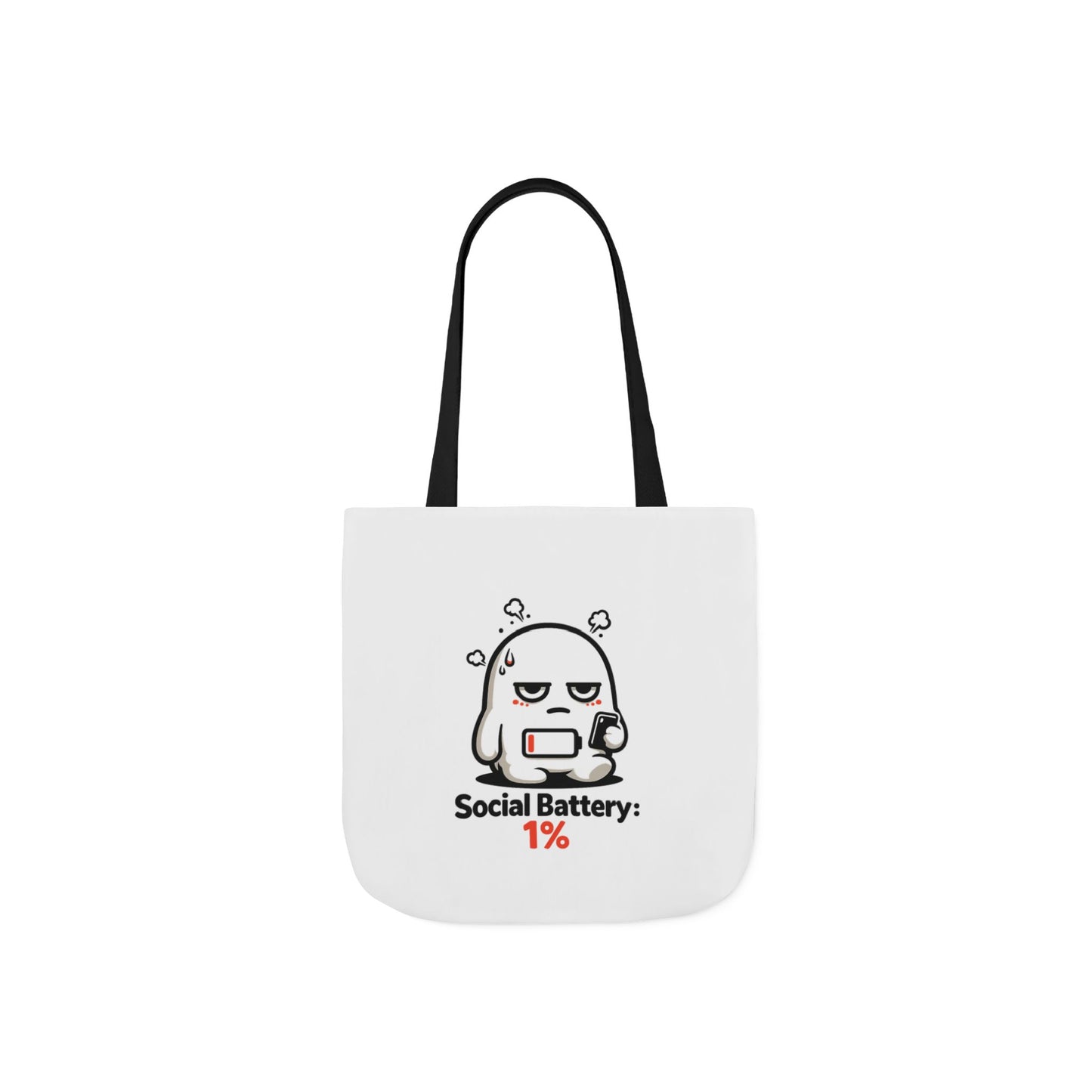 1% — Canvas Tote Bag